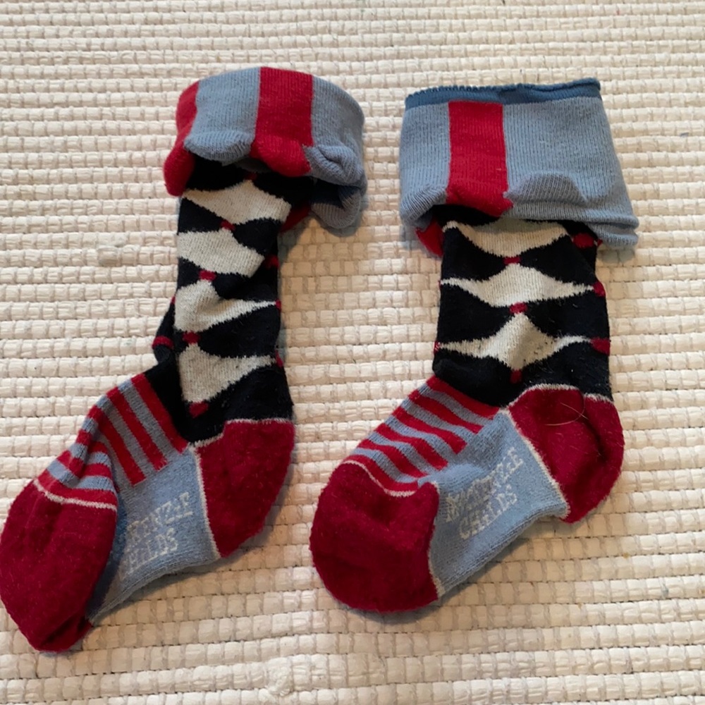 Mackenzie Childs Knee High Socks Toddler OS
